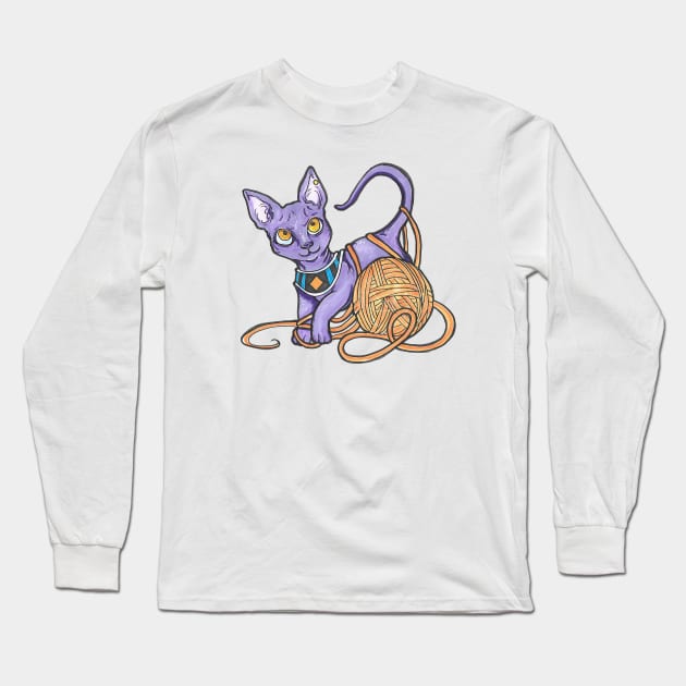Beerus Long Sleeve T-Shirt by Geeky Gimmicks